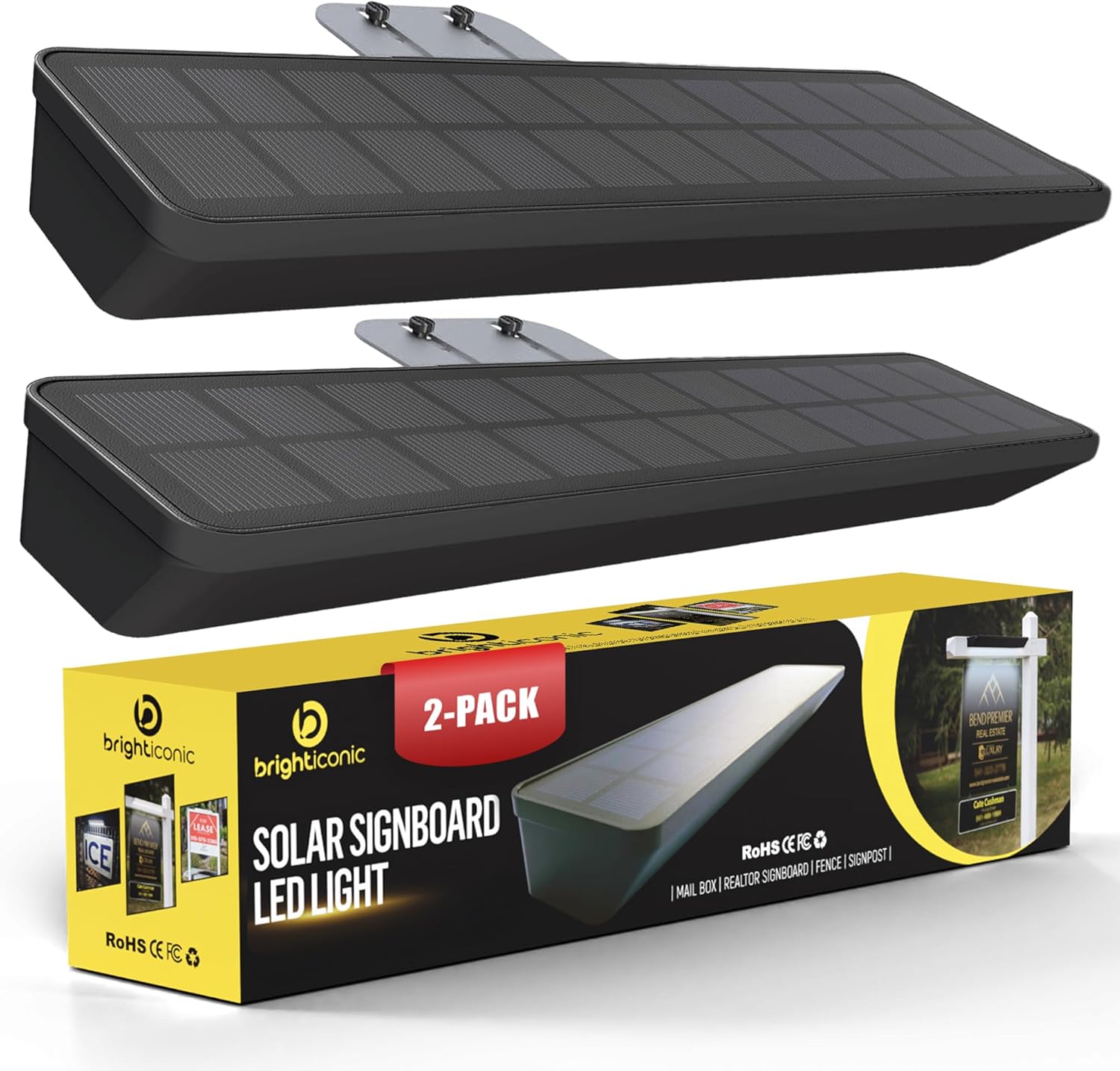 Solar Sign Lights - Light Up Your Sign With Solar Powered LED Lighting - View #6