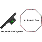 Solar Stop Sign Light for 30" In Octagon BICRX-STOP-SRSM-02-30