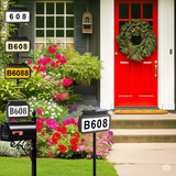 Address Sign House Number Solar Powered BICSSL-11