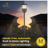 Solar Led Flood Light Super Bright Double CCT 16W BICESL-08