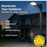 Solar Led Flood Light Super Bright Double CCT 16W BICESL-08