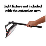Floodlight Extension Arm Floodlight Metal Bracket Shop LED Sign Light Mount Arm