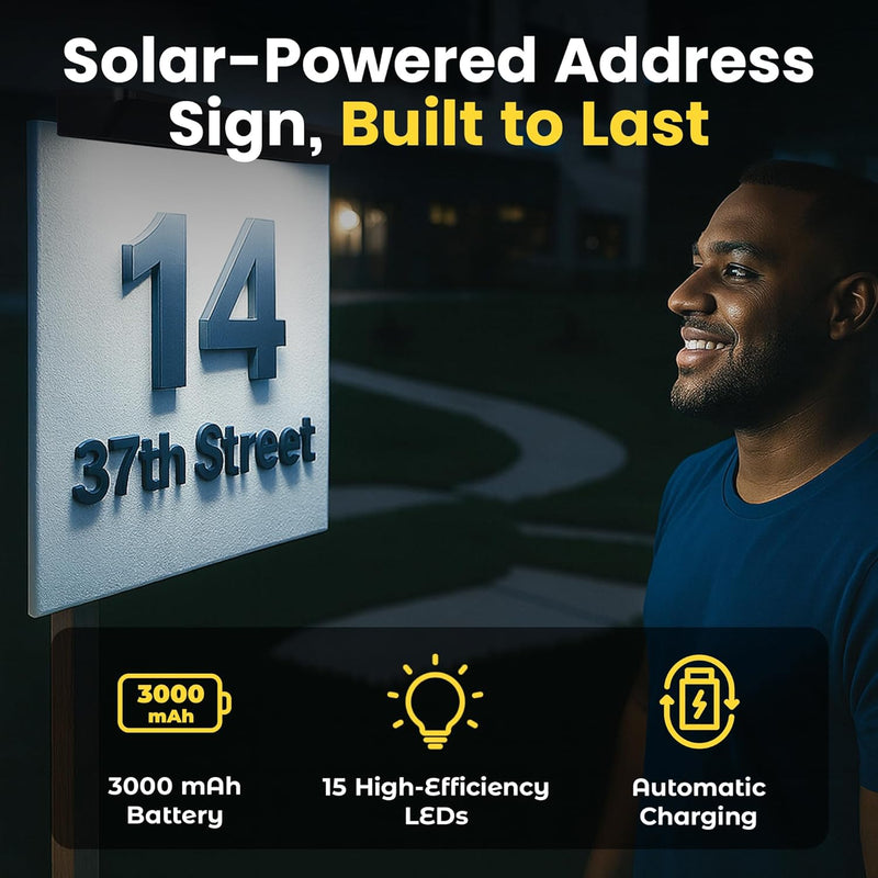 Solar Sign Lights for Advertising and Real Estate BICSSL-01