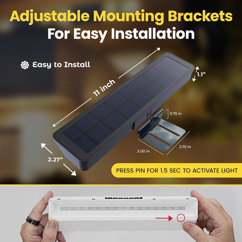 Solar Sign Lights for Advertising and Real Estate BICSSL-01