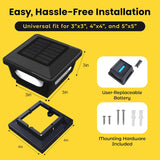 Solar Post Cap Lights BICSGL-12
