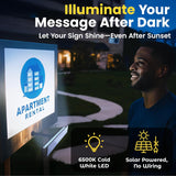 Solar Sign Light Flood Lights  13" BICSSL-02