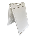 A Frame Sign Deluxe 24"x36" Plastic BICGS-2401-W White