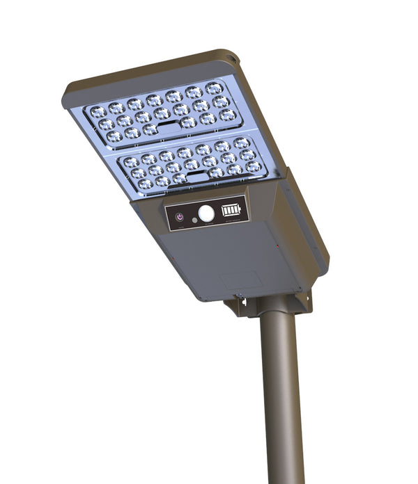 Solar Led Street Light Super Bright Double CCT 16W 3000K-6000K PIR Motion Sensor