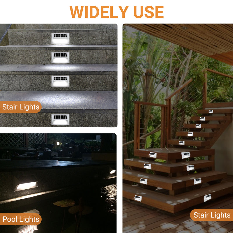 Stair Solar Lights Outdoor LED ‎BICESL-06K