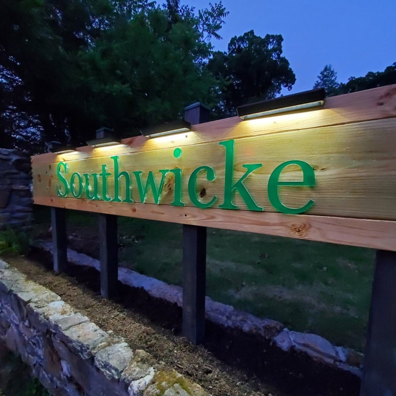 Solar Sign Lights: Advertising and Real Estate BICSSL-01 Brighticonic