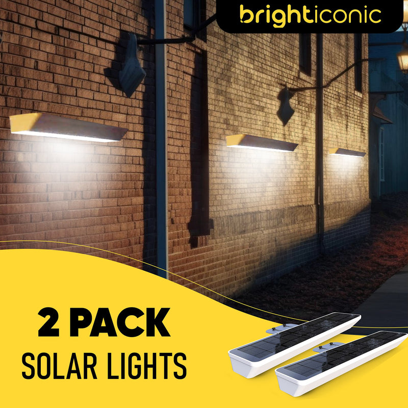 Solar Sign Lights: Advertising and Real Estate BICSSL-01 Brighticonic