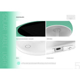 Solar table desk light 500 Lumens  BCLSGL-16 Brighticonic