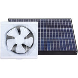 40W Solar Vent Fan - 12" Brushless Exhaust Fan BICSN2016023/BICSN2020001